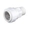 John Guest Speedfit 34 Inch CTS x 34 Inch NPT Pushfit Male Connector Push to Connect Plastic Plumbing Fitting White PSEI012826P