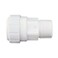 John Guest Speedfit 34 Inch CTS x 34 Inch NPT Pushfit Male Connector Push to Connect Plastic Plumbing Fitting White PSEI012826P