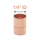 Joywayus 10PCS 14 ID Copper Coupling with Dimple Stop Straight Sweat Pipe Fitting Pressure Plumbing Solder Connection