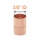 Joywayus 10PCS 38 ID Copper Coupling with Dimple Stop Straight Sweat Pipe Fitting Pressure Plumbing Solder Connection
