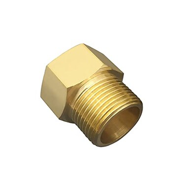 Joywayus 34 G Thread Female 34 NPT Thread Male Brass Pipe Fitting Adapter
