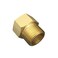 Joywayus 34 G Thread Female 34 NPT Thread Male Brass Pipe Fitting Adapter