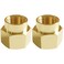 Joywayus 38 NPT Thread Female 12 NPT Thread Female Brass Pipe Fitting Adapter Pack of 2