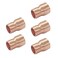 Joywayus 5PCS Copper Sweat Reducer Coupling 38 x 14 Pipe Fitting Pressure Plumbing Solder Connection