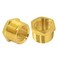 Joywayus Brass Reducing Hex Bushing 1 NPT Male to 34 NPT Female Pipe Fitting Reducer AdapterPack of 2