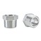 Joywayus Stainless Steel Hex Head Bushing Reducer Pipe Fitting 12 NPT Male 18 NPT Female Pack of 2