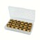 JSMOUID 18PCS 18 NPT Brass Male Pipe Plug Fitting Hex Counter Sunk Pipe Plug 18 NPT