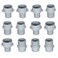 KERDE Kerde 12PCS Pipe Converter 12 to 58 34 NPT Male to Female Water Pipe Size Change