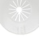Kyuionty PP Plastic Pipe Cover Decoration Water Pipe Drain Line Escutcheon Collar Fit for 055 to 11 1429mm Outer Diameter Pack of 12 White