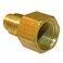 LASCO 174611 14Inch Flare by 14Inch Female Pipe Thread Brass Adapter