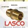 LASCO 174831 38Inch Flare by 38Inch Male Pipe Thread Brass Adapter