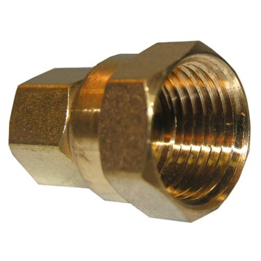 LASCO 176637 38Inch Compression by 12Inch Female Pipe Thread Brass Adapter