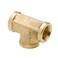 Legines Brass Pipe Fitting Forged Tee 38 NPT Female x 38 NPT Female x 38 NPT Female 2 pcs