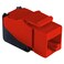 On-Q Legrand OnQ WP3560RE Snap Go Cat 6 Keystone Connector Red