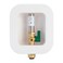 Lingmfg Ice Maker Outlet Box Push To Connect with Hammer Arrestor 12 inch Push to Connect PEX Pipe Copper CPVC Connection 14 Inch Ice Maker Hose Water Valve Box Inlet Compression Cover Old Work