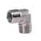 LOZOME 90 Degree 1 Male to Male Thread Elbow NPT Stainless Steel 304 Threaded Cast Pipe Fitting