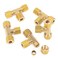 LTWFITTING 14Inch OD Compression TeeBrass Compression FittingPack of 5