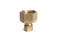 LTWFITTING Brass 38Inch OD x 34Inch Female NPT Compression Connector FittingPack of 5