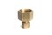 LTWFITTING Brass 38Inch OD x 34Inch Female NPT Compression Connector FittingPack of 5
