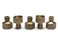 LTWFITTING Brass 38Inch OD x 34Inch Female NPT Compression Connector FittingPack of 5