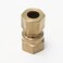 LTWFITTING Brass 516Inch OD x 14Inch Female NPT Compression Connector FittingPack of 5