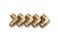 LTWFITTING Brass Flare 58 OD x 12 Male NPT 90 Degree Elbow Tube Fitting Pack of 5