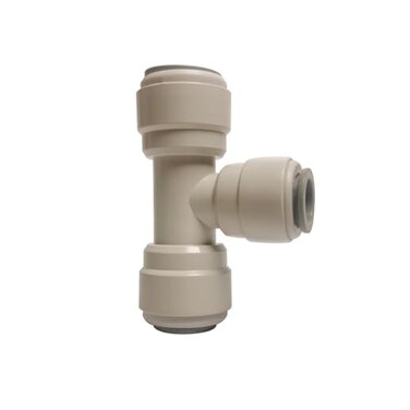 Malida 12 to 38 to 12 OD Tube Reducing Tee Union Quick Connector Push in to Connect RO Water Filter Tube Fitting5pcs
