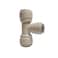Malida 12 to 38 to 12 OD Tube Reducing Tee Union Quick Connector Push in to Connect RO Water Filter Tube Fitting5pcs
