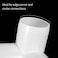 MANCHAP 30 PCS 12 Inch 3 Way PVC Elbow Fitting Heavy Duty PVC Pipe Connectors White