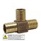 Merrill Mfg RBDTNL100 No Lead Bronze Insert Tee 1 in x 1 in x 1 in Hose Barb 3Way Fitting Construction Grade for Poly Pipe