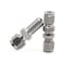 Yoebor Metalwork 304 Stainless Steel Compression Tube Fitting 14 OD x 14 OD Bulkhead Union 2 Pcs