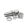 Yoebor Metalwork 304 Stainless Steel Compression Tube Fitting 14 OD x 14 OD Bulkhead Union 2 Pcs