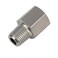 Yoebor Metalwork 304 Stainless Steel Forged Pipe Fitting 14 G Male Thread to 14 NPT Female Adapter High Pressure 1 Pc