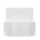 NDS 9P04 PVC Offset Downspout Adapter Connects 2X3Inch Downspout to 4Inch Sewer and Drain Pipe White