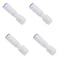 OZXNO 4 Pcs Ro Quick Connect Fittings Plastic 14 Push to Connect One Way Check Valve for Reverse Osmosis Water Filter