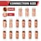 EFIELD Pack of 10 34 FTG x 12 Copper Press Fit Bushing Reducer Fittings For Copper Tube Connection 34x12PRESS031