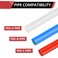 EFIELD Pack of 10 Pex 12inch Plug End Cap Pipe Barb Crimp Brass Fitting 12PEX1807092