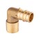 EFIELD Pack of 5 Pex A Full Flow Expansion Brass Fittings 12x 12 Female Sweat Elbow Adapter ASTM F1960PEX19601215PCS