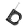 EFIELD Pack of 50 1inch Full Clamp JHook with Nail For 1 PEX Pipe Support Black Color 50 1inchPPSU1807172
