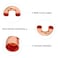 PATIKIL 38 Inch ID Copper Pipe Fittings 6 Pcs 180 Degree Return Bend Copper Pipe Sweat Welding Solder Connection for HVAC Air Conditioning Hydraulic