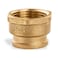 Lakesstory Pipe Fittings Brass Coupling 34 Female x 1 Female Brass Reducing Coupling