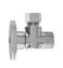 Plumb Pak PP50PCLF 14 Turn Angle ShutOff Valve 38 X 38 In Fip X Od Body Chrome Plated No Size Brass