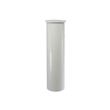 Plumb Pak PP905W Sink Tailpiece 112 In Dia X 6 In L Flanged Pvc No Size White