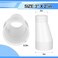 Pushglossy 3 X 2 PVC Pipe Fitting Compatible with 429E Series Eccentric Reducer Coupling Schedule 40 Suitable for Highflow Capacity Plumbing Irrigation Pool Spa