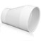 Pushglossy 6 X 4 PVC Pipe Fitting Compatible with 429E Series Eccentric Reducer Coupling Schedule 40 Suitable for Highflow Capacity Plumbing Irrigation Pool Spa