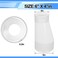 Pushglossy 6 X 4 PVC Pipe Fitting Compatible with 429E Series Eccentric Reducer Coupling Schedule 40 Suitable for Highflow Capacity Plumbing Irrigation Pool Spa
