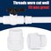 letsFix PVC Male Adapter 114 Inch 4Pack Pipe Fittings Socket x Male Pipe Thread Fits 114 Inch Sch40 PVC Pipes