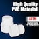 letsFix PVC Male Adapter 2 Inch 4Pack Pipe Fittings Socket x Male Pipe Thread Fits 2 Inch Sch40 PVC Pipes
