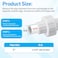 Dfnidy PVC Slip Union for 2 Pipe Schedule 40 White PVC Pipe Fitting Union Replacement with Builtin EPDM ORing Upgrade Pool Pipe Slip Unions Connector