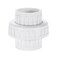 VYH PVC Union Coupling Pipe Fitting Slip Union Schedule 40 AdapterSocket x Socket Builtin EPDM ORing White 1 Pack